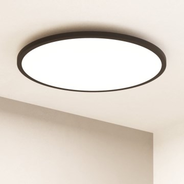 Eglo - Himmennettävä LED-kattovalaisin LED/41W/230V halkaisija 60 cm musta