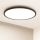 Eglo - Himmennettävä LED-kattovalaisin LED/41W/230V halkaisija 60 cm musta