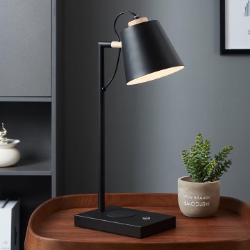 Eglo - Himmennettävä LED-lamppu langattomalla latauksella LED/5,5W/230V