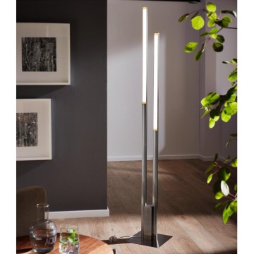 Eglo - Himmennettävä LED-lattiavalaisin FRAIOLI-C 2xLED/17W/230V
