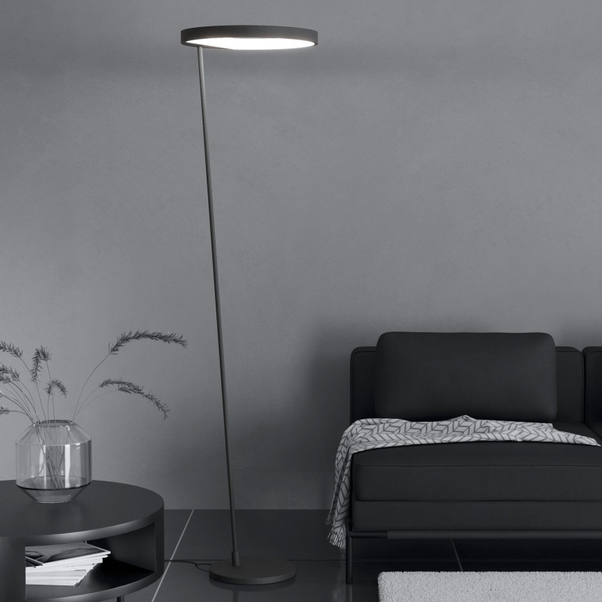 Eglo - Himmennettävä LED-lattiavalaisin LED/23W/230V 3000K musta