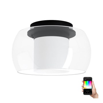 Eglo - Himmennettävä LED-RGB-kattovalaisin BRIAGLIA-C LED/24,8W/230V