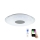 Eglo - Himmennettävä LED-RGB-kattovalaisin LANCIANO-C LED/38W/230V + Kauko-ohjaus
