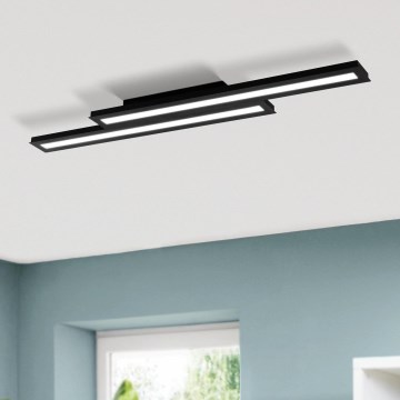 Eglo - Himmennettävä LED-RGB-kattovalaisin SALITERAS-C 2xLED/10W/230V