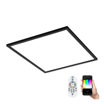 Eglo - Himmennettävä LED-RGB-kattovalaisin SALOBRENA-C LED/30,5W/230V + kauko-ohjaus
