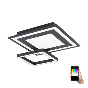 Eglo - Himmennettävä LED-RGB-kattovalaisin SAVATAEILA-C LED/20W/230V