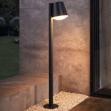 Eglo - Himmennettävä LED RGB-ulkolamppu CALDIERO-C 1xE27/9W/230V antrasiitti IP44