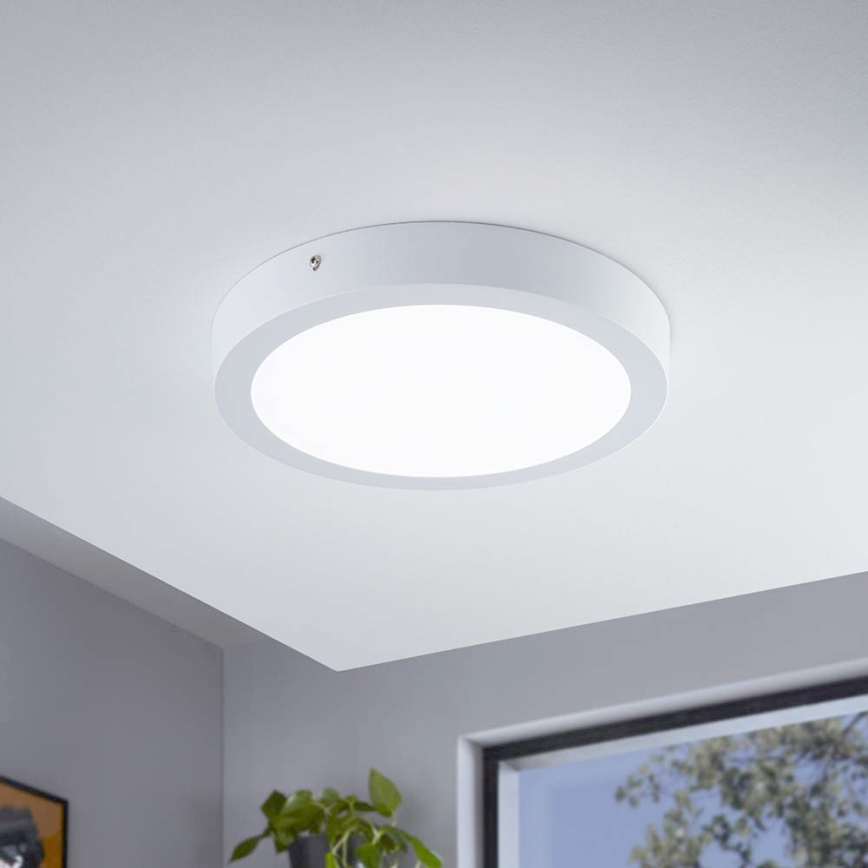 Eglo - LED RGBW himmennettävä kattovalaisin FUEVA-C LED/21W/230V halkaisija 30 cm