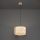 Eglo - Kattokruunu johdossa 1xE27/25W/230V beige