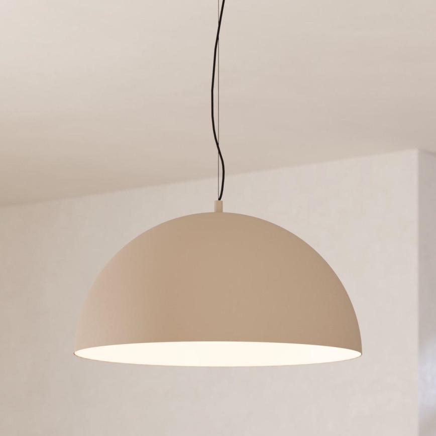 Eglo - Kattokruunu johdossa 1xE27/40W/230V beige