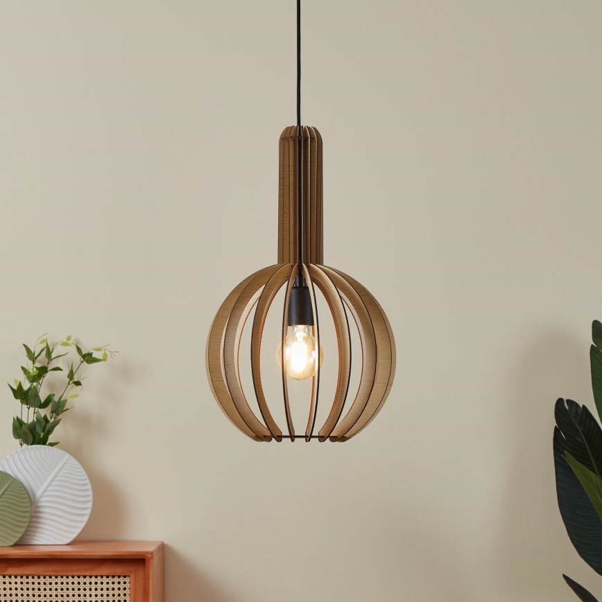 Eglo - Kattokruunu johdossa 1xE27/40W/230V d. 31 cm beige