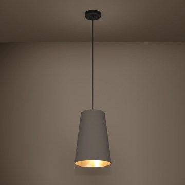 Eglo - Kattokruunu johdossa 1xE27/40W/230V ruskea
