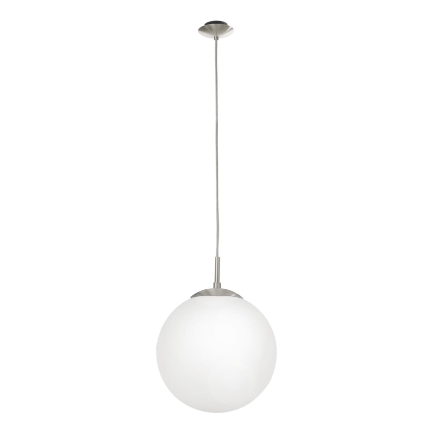 EGLO - Kattokruunu johdossa 1xE27/60W/230V halkaisija 25 cm valkoinen