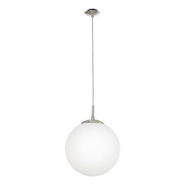 EGLO - Kattokruunu johdossa 1xE27/60W/230V halkaisija 30 cm valkoinen