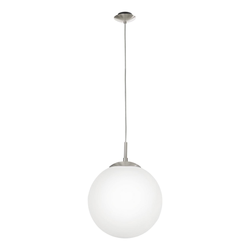 EGLO - Kattokruunu johdossa 1xE27/60W/230V halkaisija 30 cm valkoinen