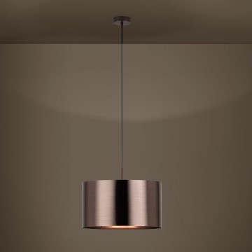 Eglo - Kattokruunu johdossa 1xE27/60W/230V kupari