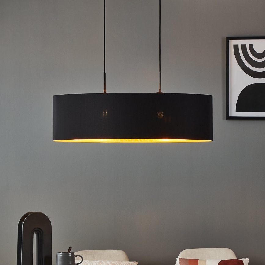 Eglo - Kattokruunu johdossa 2xE27/40W/230V