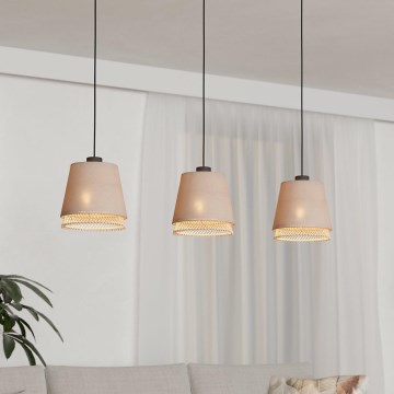 Eglo - Kattokruunu johdossa 3xE27/40W/230V
