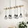 Eglo - Kattokruunu johdossa TOWNSHEND 6xE27/60W/230V - FSC sertifioitu