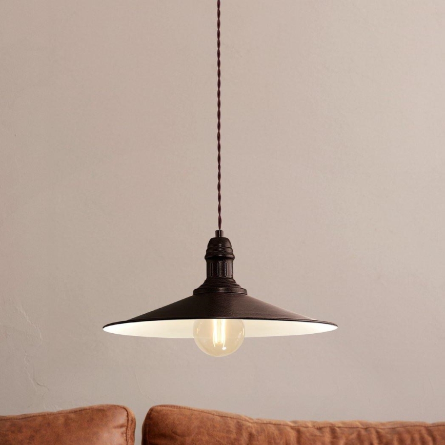 Eglo - Kattokruunu STOCKBURY 1xE27/60W/230V