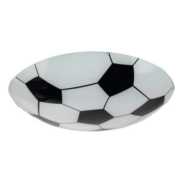 Eglo - Kattovalaisimen vaihtolasi TABARA E27 halkaisija 25 cm jalkapallo