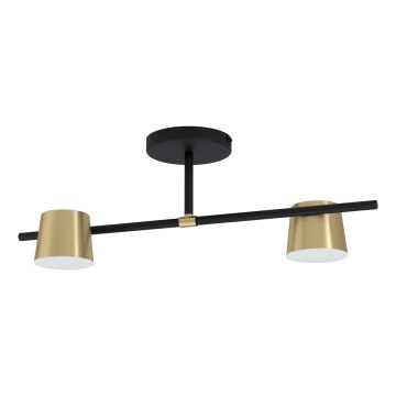 Eglo - Kiinteä LED-kattokruunu 2xGU10/4,6W/230V 3000K kulta