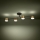 Eglo - Kiinteä LED-kattokruunu 4xGU10/4,6W/230V 3000K kulta