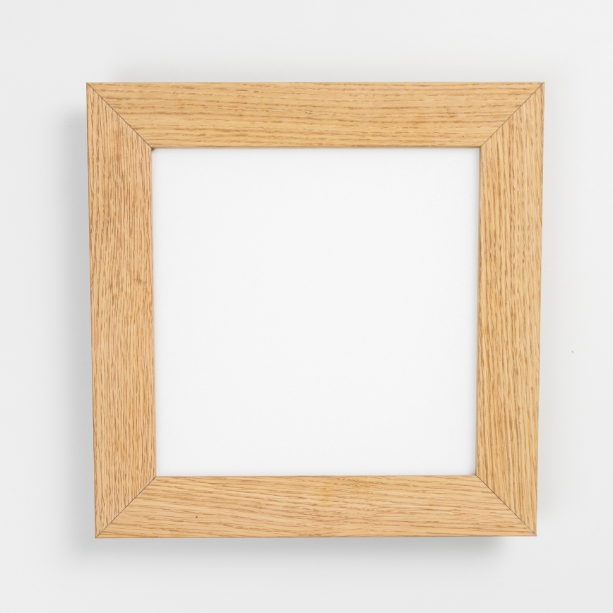 Eglo - Kiinteä LED-paneeli SALOBRENA-RW WOOD LED/17W/230V 2700/4000K 30x30 cm ruskea