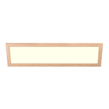 Eglo - Kiinteä LED-paneeli SALOBRENA-RW WOOD LED/34W/230V 2700/4000K 124x34 cm ruskea