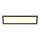 Eglo - Kiinteä LED-paneeli SALOBRENA-RW WOOD LED/34W/230V 2700/4000K 124x34 cm tummanruskea