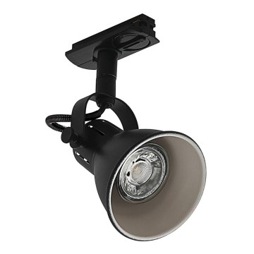 Eglo - Kohdevalo kiskojärjestelmään 1xGU10/35W/230V musta
