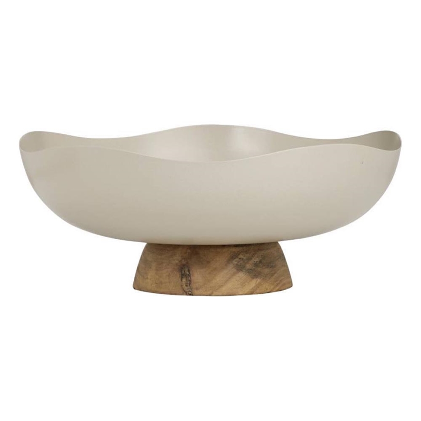 Eglo - Koristetarjotin halkaisija 25 cm beige