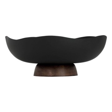 Eglo - Koristetarjotin halkaisija 25 cm musta