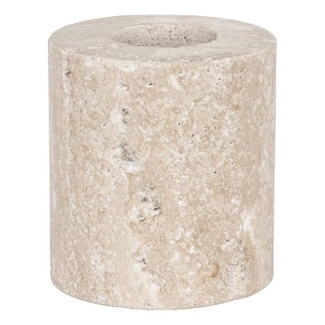 Eglo - Kynttilänjalka 5x5 cm beige marmori/beige