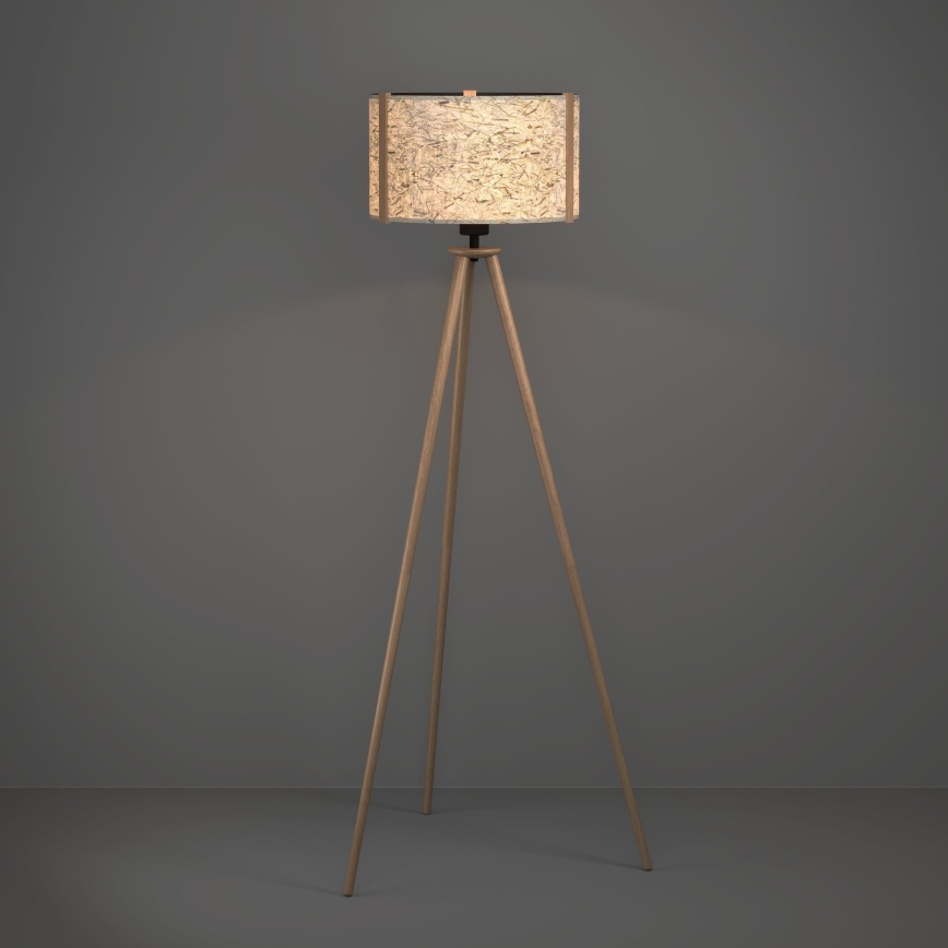 Eglo - Lattialamppu 1xE27/25W/230V beige