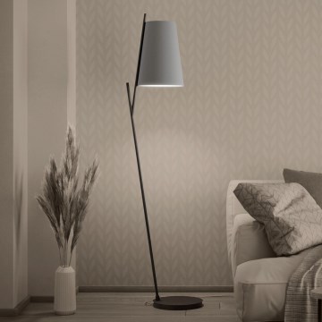 Eglo - Lattialamppu 1xE27/40W/230V harmaa