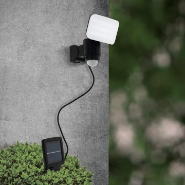 Eglo - LED aurinkokäyttöinen seinävalaisin anturilla LED/3,7V 1800 mAh IP44