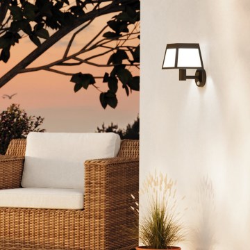 Eglo - LED aurinkokäyttöinen seinävalaisin sensorilla LED/7,5W/3,7V 2200 mAh IP44