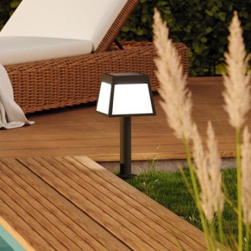 Eglo - LED aurinkokennovalo anturilla LED/7,5W/3,7V 56cm IP44