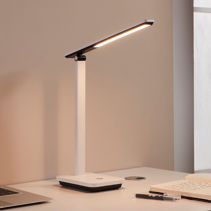 Eglo - LED Himmennettävä ja ladattava pöytälamppu LED/3,6W/5V 1800mAh valkoinen