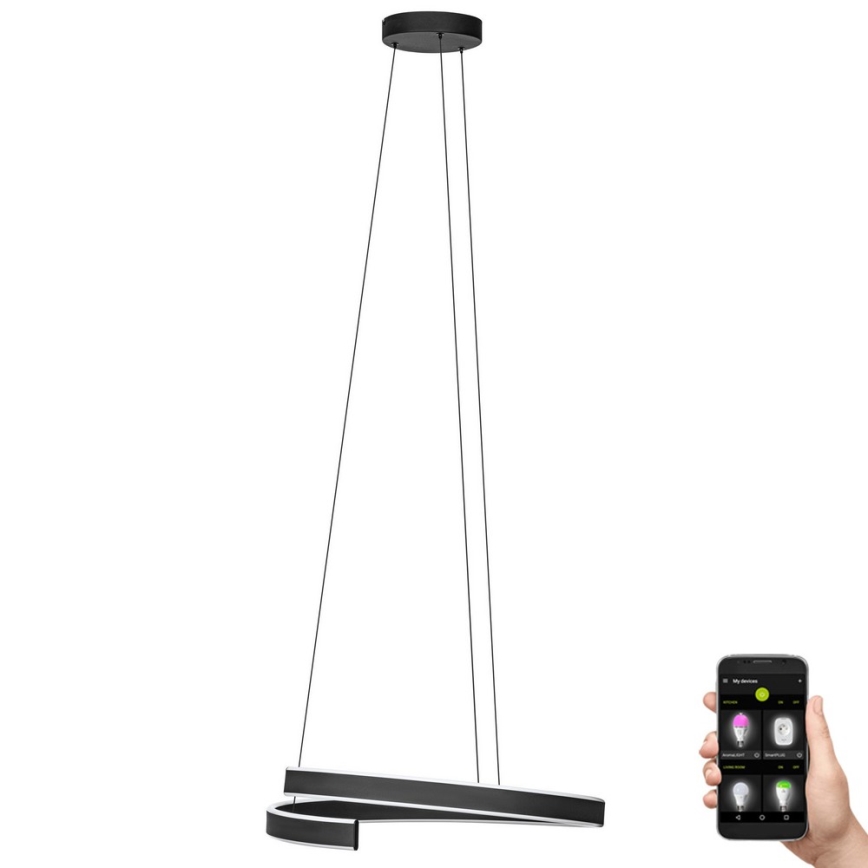 Eglo - LED Himmennettävä kattokruunu johdossa LED/42,5W/230V 3000-6500K