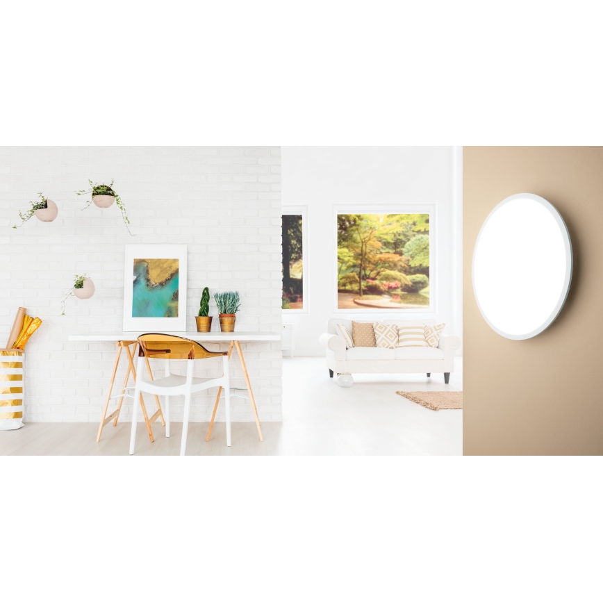 Eglo - LED Himmennettävä kattovalo LED/19,5W/230V + kaukosäädin