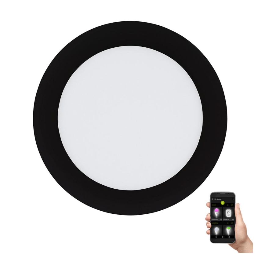 Eglo - LED Himmennettävä kylpyhuoneen upotettava kattovalo LED/10,5W/230V 2700-6500K IP44 ZigBee
