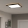Eglo - LED Himmennettävä ulko katto kevyt LED/17,6W/230V 2700-6500K 39x39 cm IP44 musta + kauko-ohjaus