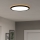 Eglo - LED Himmennettävä ulko katto kevyt LED/18,5W/230V 2700-6500K halkaisija 38,9 cm IP44 musta + kauko-ohjaus