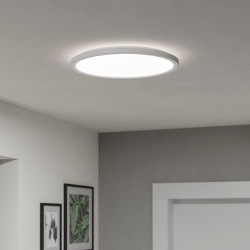 Eglo - LED Himmennettävä ulko katto kevyt LED/18,5W/230V 2700-6500K halkaisija 38,9 cm IP44 valkoinen + kauko-ohjaus