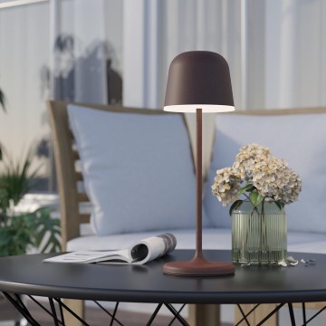 Eglo - LED Himmennettävä ulko rechargeable lamppu LED/2,2W/5V 1800mAh ruskea IP54