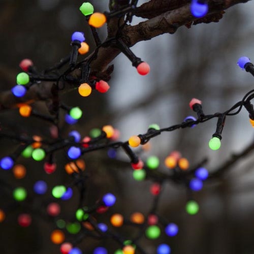 Eglo - LED-jouluketju ulkokäyttöön 300xLED/8 toimintoa 11m IP44 monivärinen