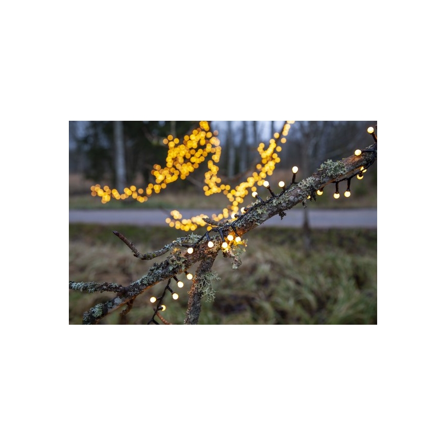 Eglo - LED Jouluketju ulkokäyttöön 700xLED/1 function 19m IP44 lämmin valkoinen