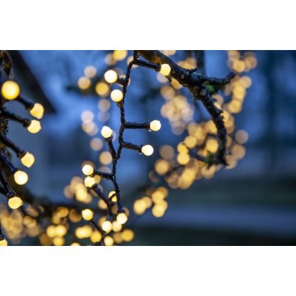 Eglo - LED Jouluketju ulkokäyttöön 700xLED/1 function 19m IP44 lämmin valkoinen